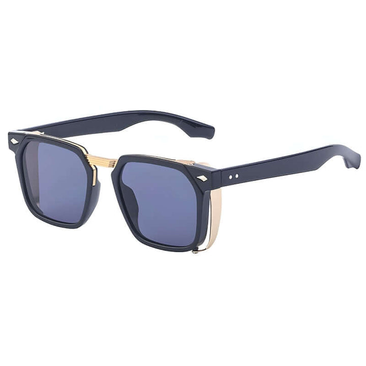 Sonnenbrille mit geometrischem Rahmen - UV400 Schutz