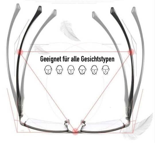 "Anpassungsfähige Gleitsichtbrille für Männer, mit nahtlosem Design und klaren Linsen, ideal für alle Entfernungen."