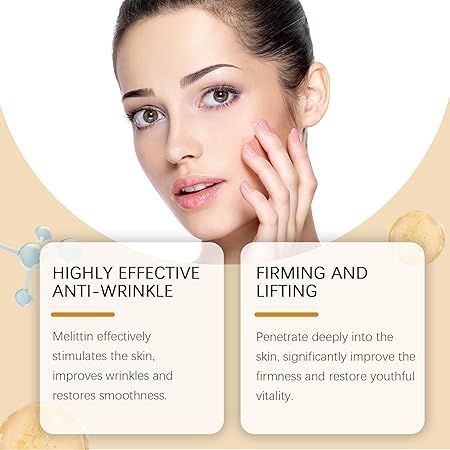 "Anti-Aging Creme mit Soforteffekt, cremige Textur, reduziert Falten, fördert straffe, strahlende Haut, natürliche Pflege."