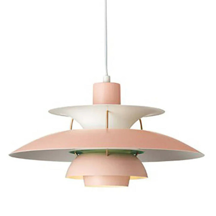 Moderne LED-Hängelampe mit Farbschirm für Innenräume