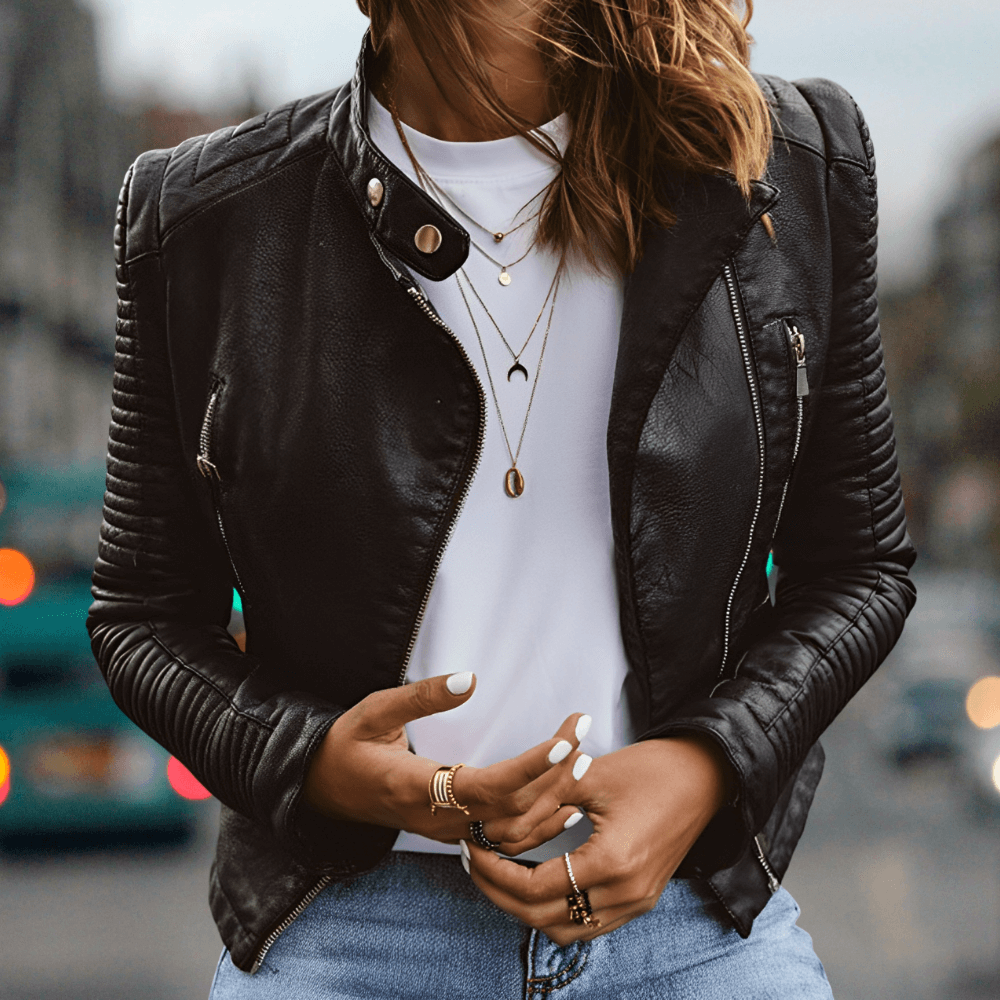 Damen Lederjacke: Edles Design & Premium-Leder