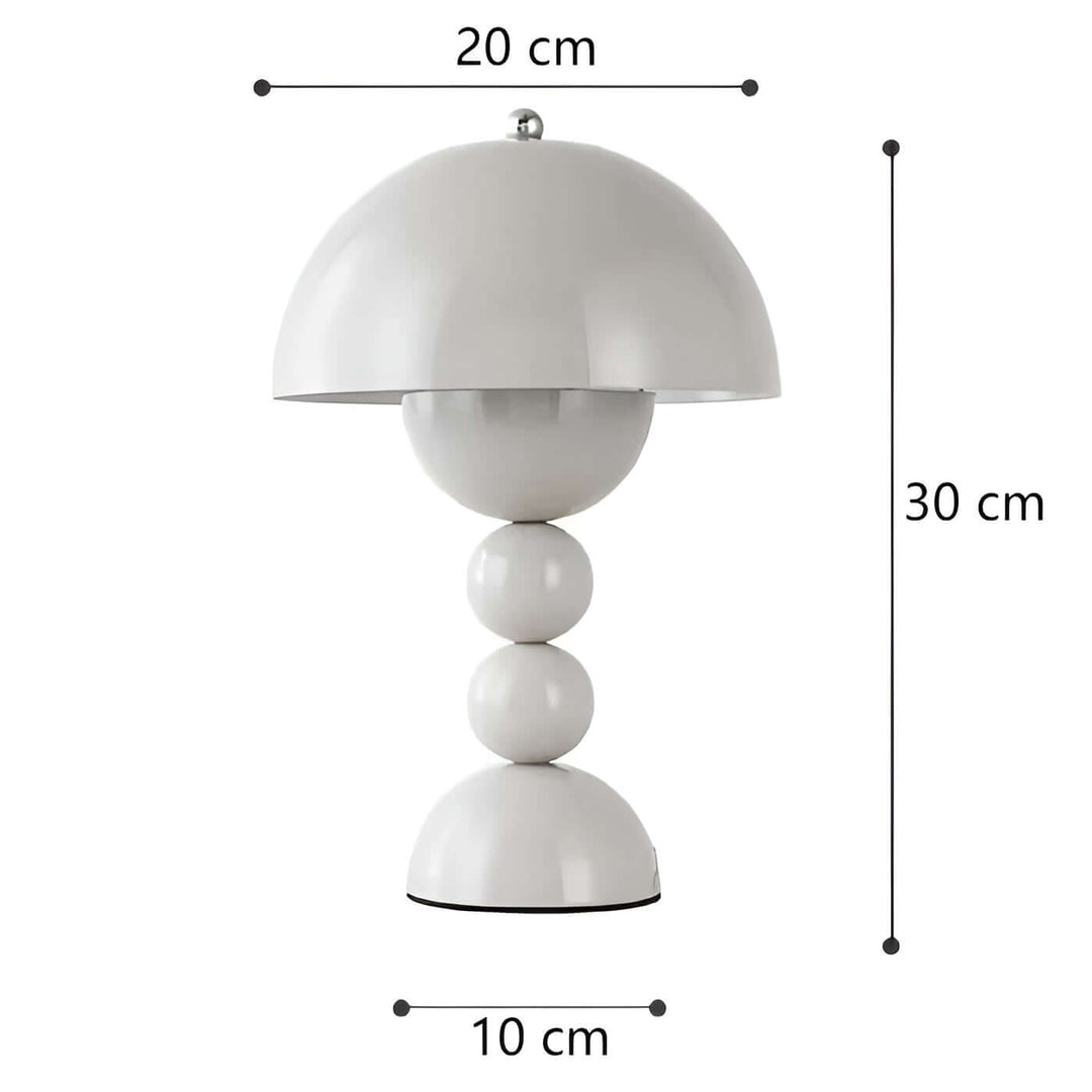 Skandinavische Tischleuchte - Dimmbare LED-Lampe