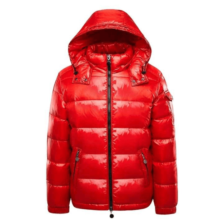 Herren Winterjacke: Warme & Wasserdichte Pufferjacke