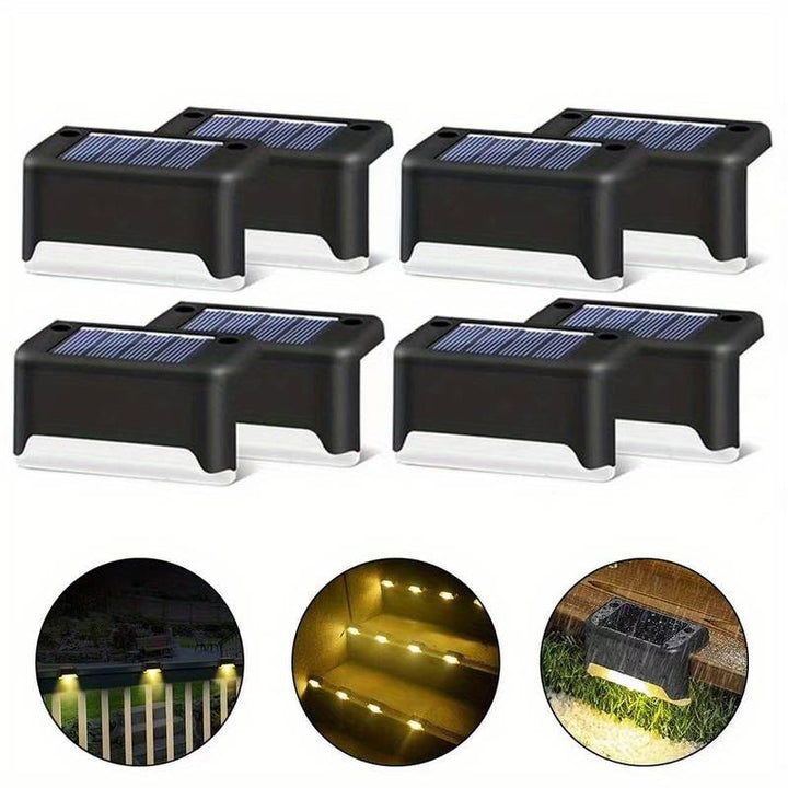 Kabellose Solar-LED-Wandleuchten für Außenbereich