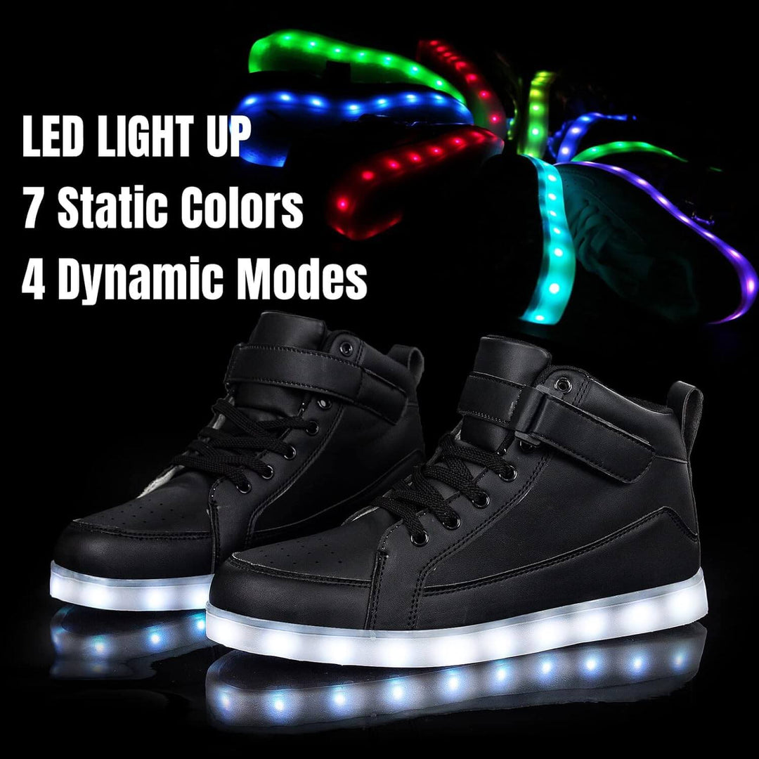 LED-Sneaker mit Akku-Beleuchtung: Modisch & Funktional