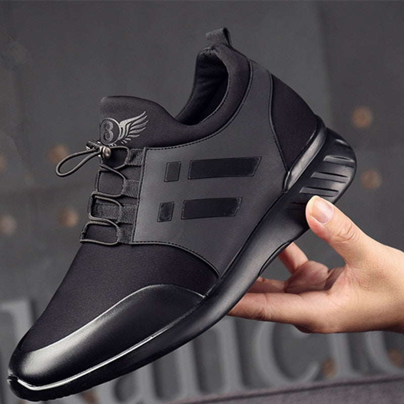 "Bequeme Herren Leder-Schuhe - Orthopädisch, atmungsaktiv, leichtes Design, Gel-Sohle, hervorragende Dämpfung."