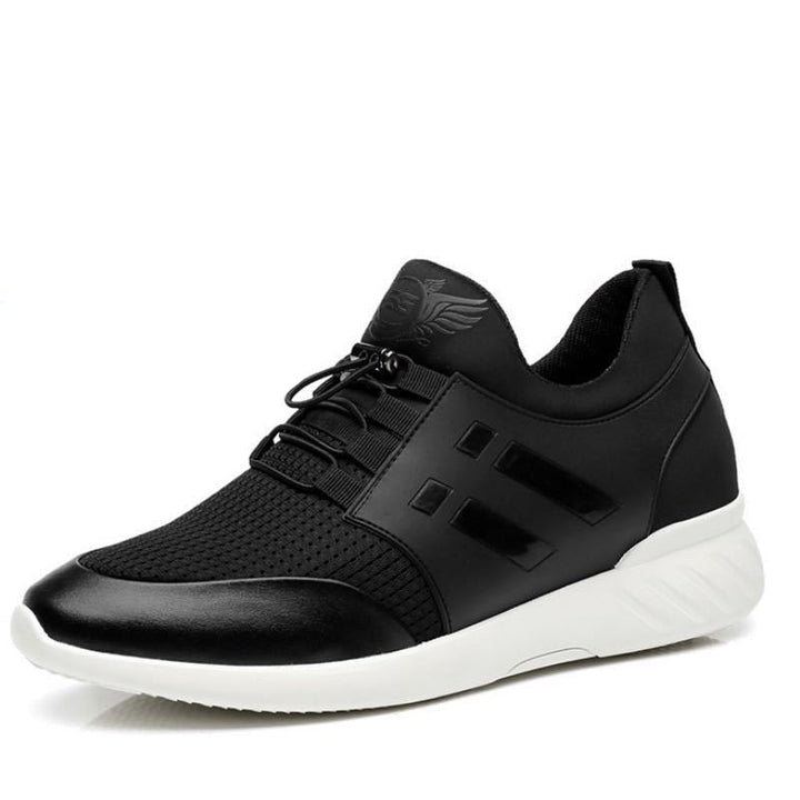 "Bequeme Herren Leder-Schuhe - Orthopädisch, atmungsaktiv, leichtes Design, Gel-Sohle, hervorragende Dämpfung."