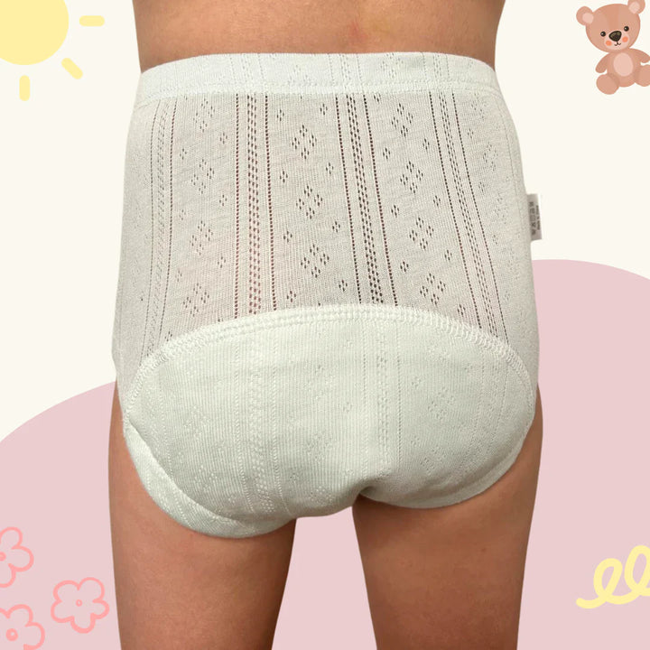 Bequeme Töpfchentraining-Höschen, saugstark, sanftes Material, niedliches Design für Babys, umweltfreundlich und wiederverwen