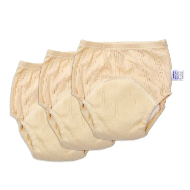 Bequeme Töpfchentraining-Höschen, saugstark, sanftes Material, niedliches Design für Babys, umweltfreundlich und wiederverwen