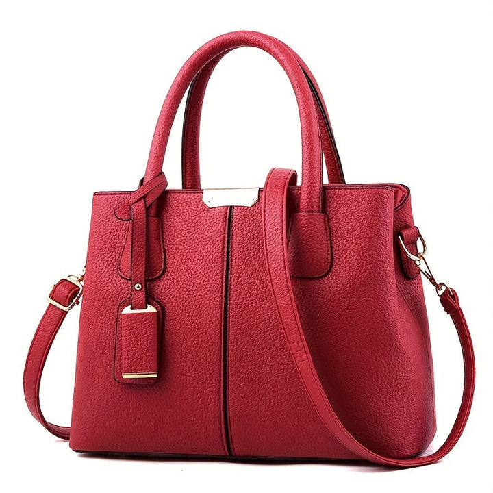 Damen Elegante PU Lederhandtasche - Vielseitig und Stilvoll