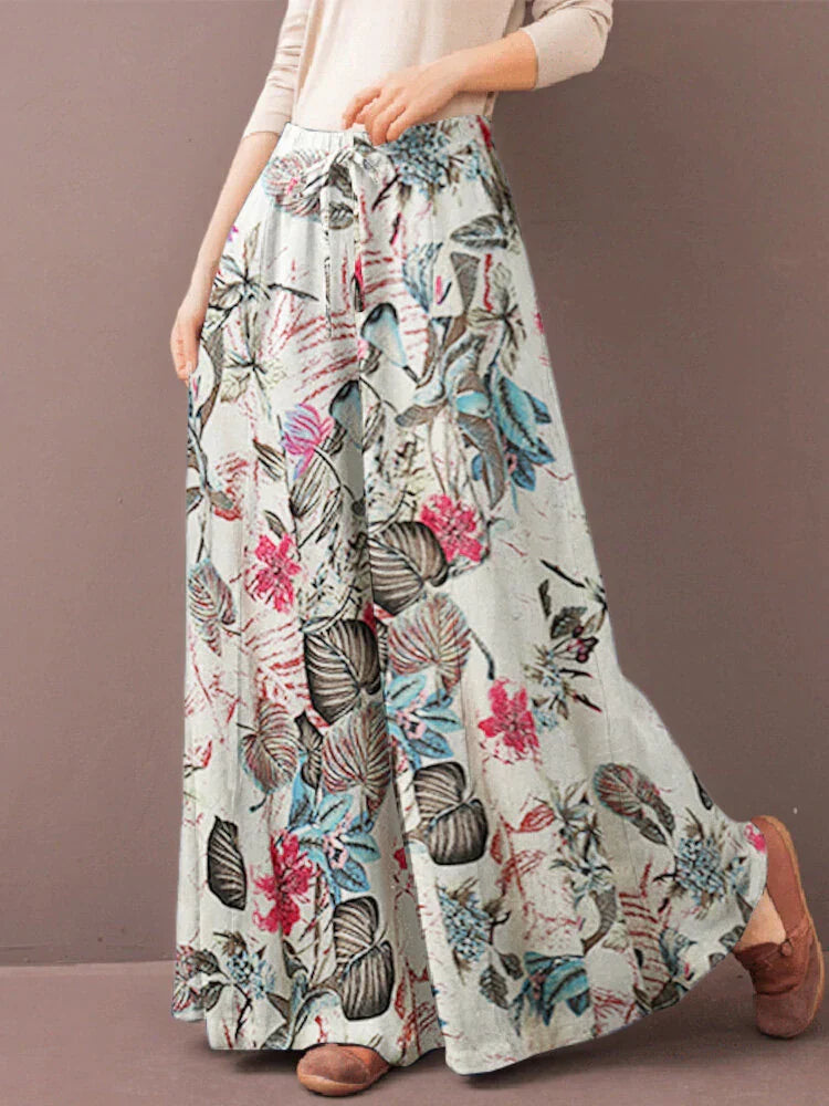 Damen Lässige Hosen mit Blumenmuster - Verschiedene Farben