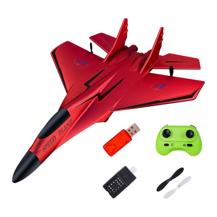 "Bruchsicheres ferngesteuertes Flugzeug, leichtes Design, robustes Material, aerodynamisch für drinnen und draußen geeignet."