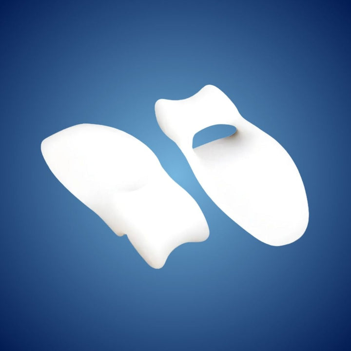 "BunionGuard Silikonschutz für Hallux Valgus, weiches Gel, lindert Schmerzen, korrigiert Zehenstellung, komfortabel"