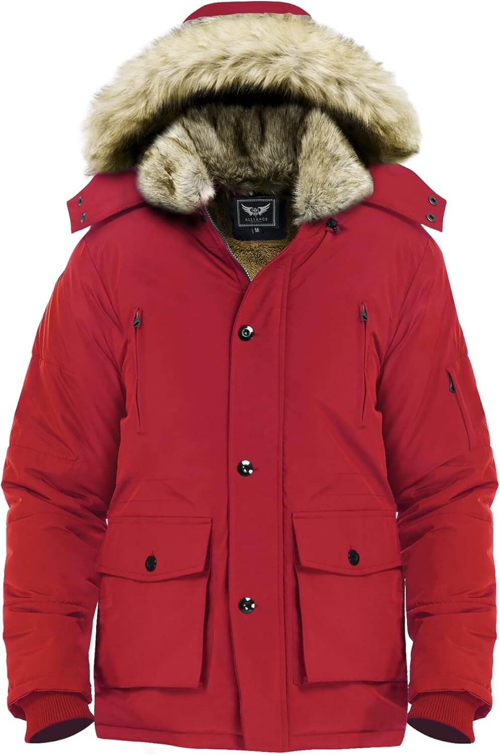 Herren Winterjacke mit Kapuze - Wärme & Stil