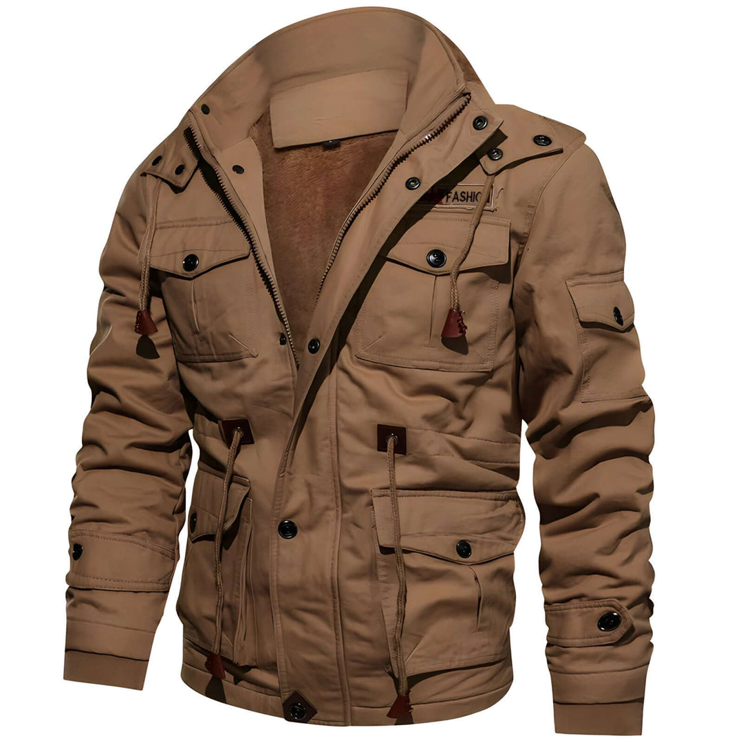 Herren Militärjacke mit vielen Taschen