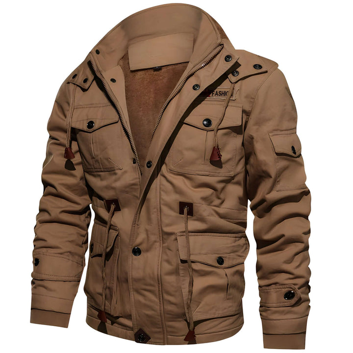 Herren Militärjacke mit vielen Taschen