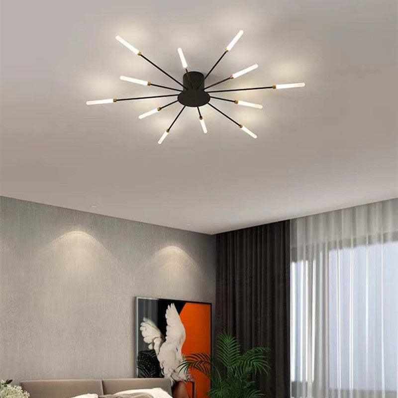 Moderner Kronleuchter für Wohnzimmer mit LED-Lampen