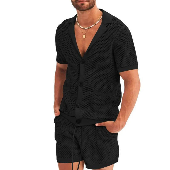 Herren Loungewear Set: Zweiteiliges Sommer-Outfit