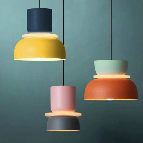 Nordische Pendelleuchte für Wohnräume - Vielfarbige Designs