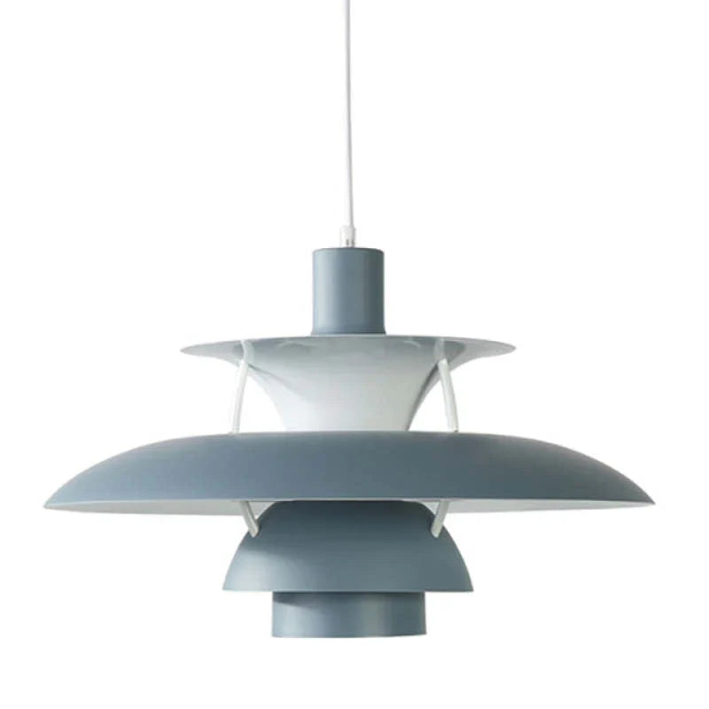 Moderne LED-Hängelampe mit Farbschirm für Innenräume