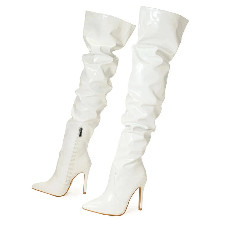 Damenstiefel mit 8 cm Absatz - Elegant und Vielseitig
