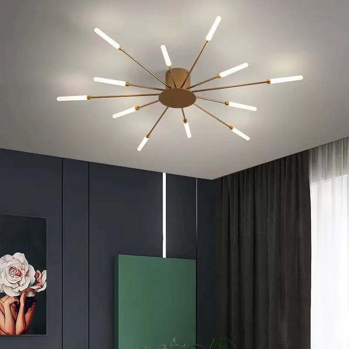 Moderner Kronleuchter für Wohnzimmer mit LED-Lampen