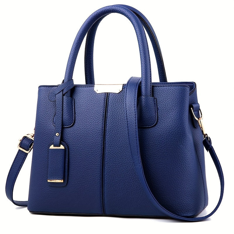 Damen Elegante PU Lederhandtasche - Vielseitig und Stilvoll