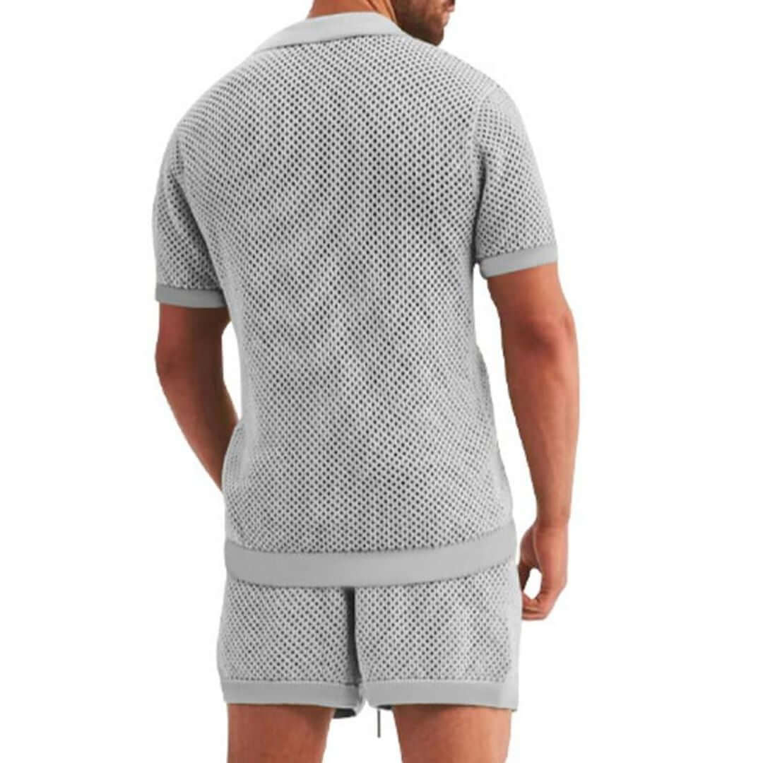 Herren Loungewear Set: Zweiteiliges Sommer-Outfit