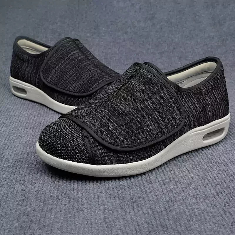 "Damen orthopädische Klettverschluss-Schuhe, bequem, stilvoll, in verschiedenen Farben, ideal für täglichen Komfort."