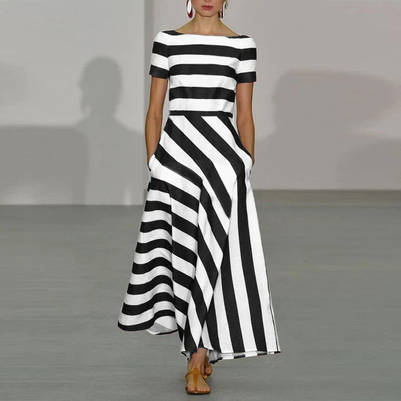 "Damenkleid Vera, eleganter Schnitt, modernes Design, hoher Tragekomfort, vielseitig für Alltag und besondere Anlässe."