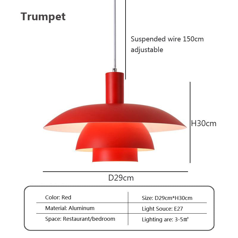 "Dänische Design-Hängeleuchte aus Metall und Glas, skandinavisches, minimalistisches Design, ideal für Essbereiche."
