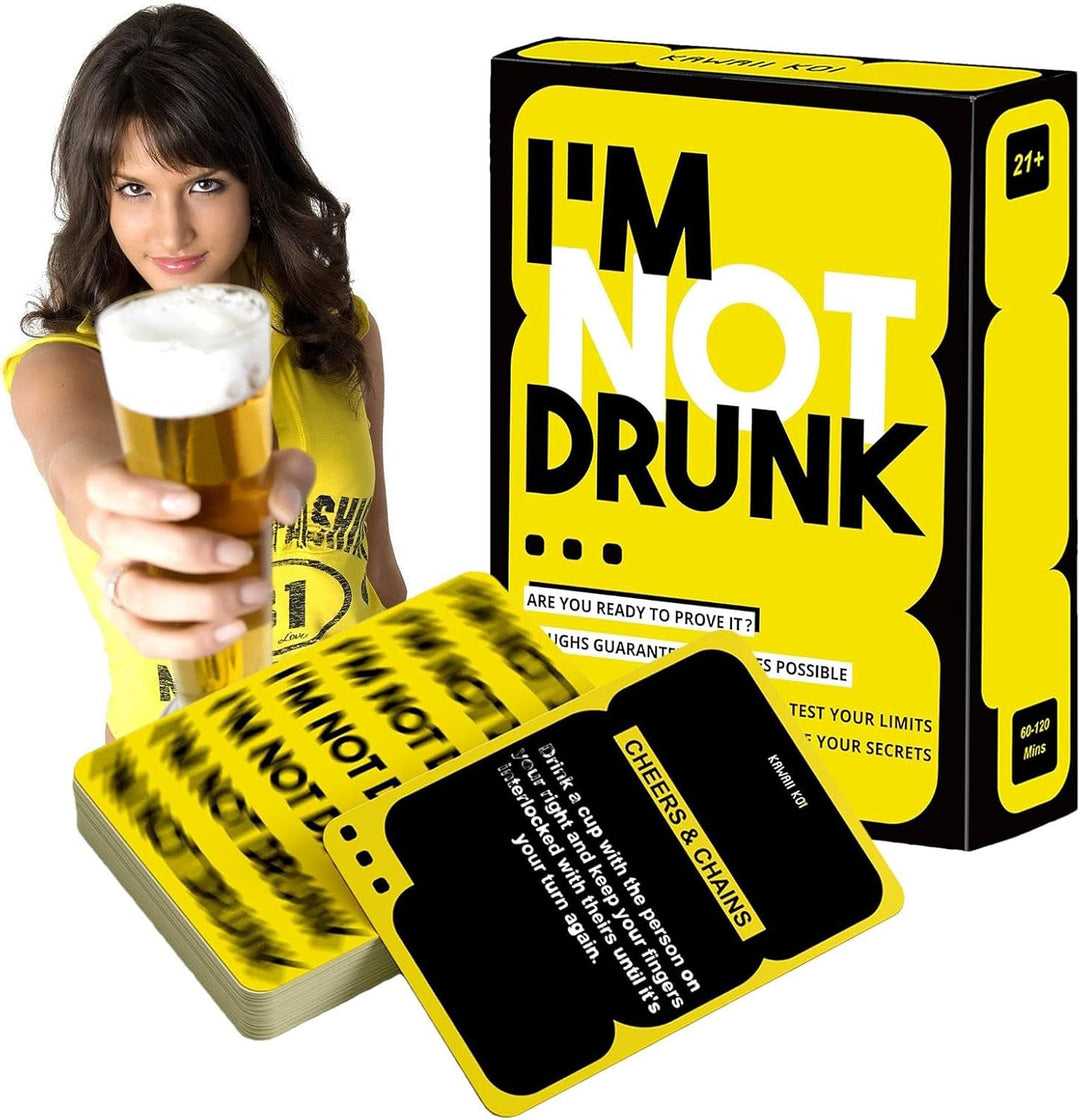 "Das ultimative Partyspiel mit Karten, farbenfrohem Design; ideal für Interaktion, Spaß und Unterhaltung auf Partys."