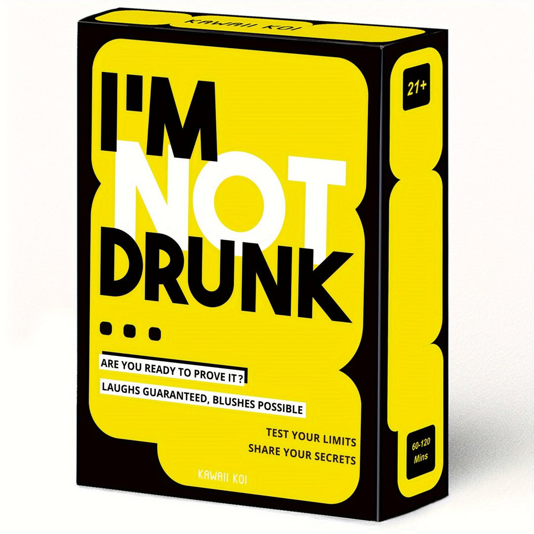 "Das ultimative Partyspiel mit Karten, farbenfrohem Design; ideal für Interaktion, Spaß und Unterhaltung auf Partys."