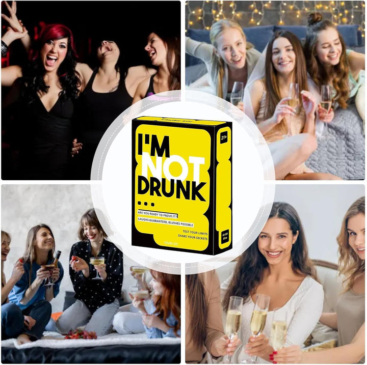 "Das ultimative Partyspiel mit Karten, farbenfrohem Design; ideal für Interaktion, Spaß und Unterhaltung auf Partys."