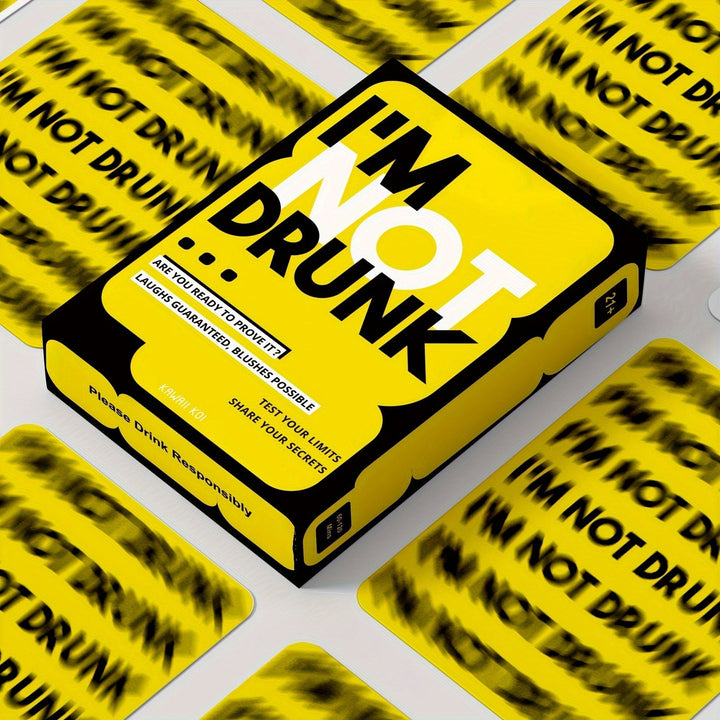 "Das ultimative Partyspiel mit Karten, farbenfrohem Design; ideal für Interaktion, Spaß und Unterhaltung auf Partys."