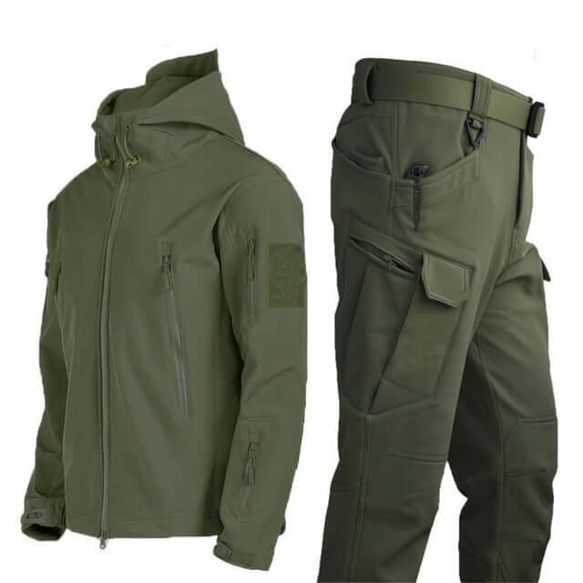 Herren Outdoor-Jacke & Hose: Robust & Wetterfest