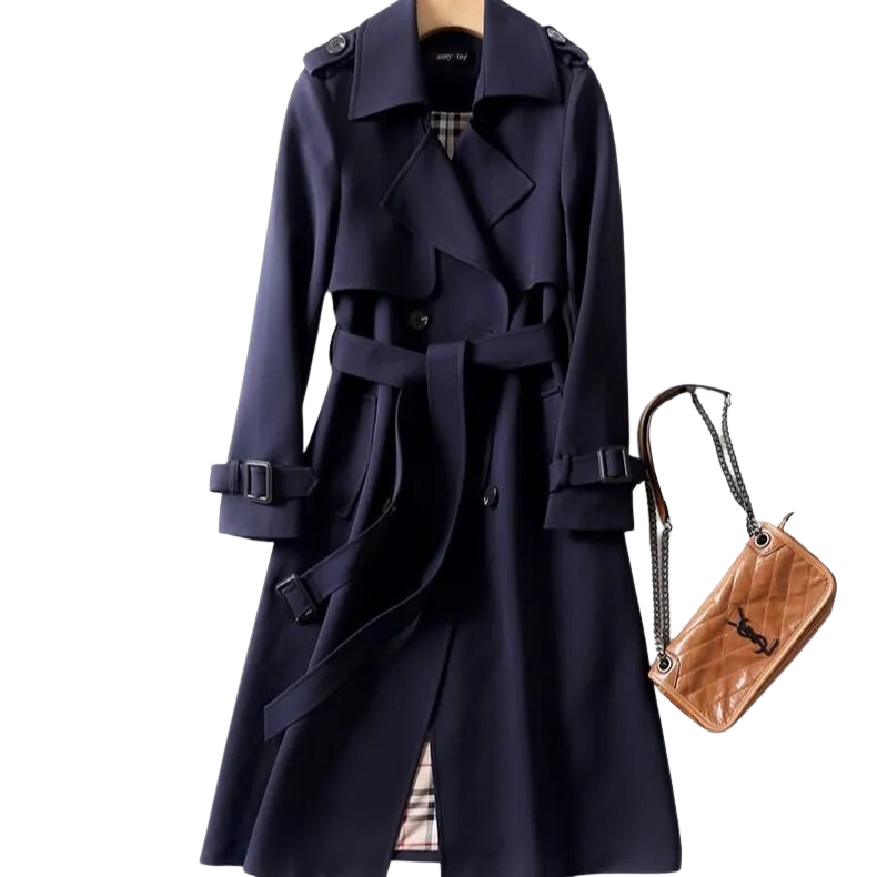 Eleganter Damen-Trenchcoat in Mittellänge