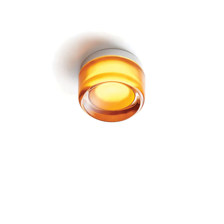 Moderne Dimple Sconce Wandlampe aus Acryl und Aluminium