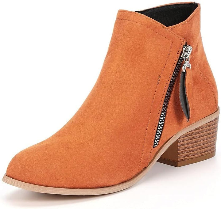 "Dolores Damen Lederstiefel orthopädisch, elegant hellbraun, bequem, modisch für Alltag und Anlässe."