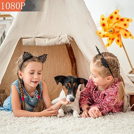 "Drahtlose Mini WiFi Sicherheitskamera, kompakt, wetterbeständig, 1080P HD, ideal für Innen- und Außenüberwachung"