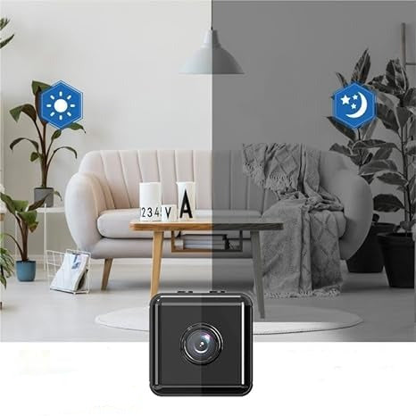 "Drahtlose Mini WiFi Sicherheitskamera, kompakt, wetterbeständig, 1080P HD, ideal für Innen- und Außenüberwachung"