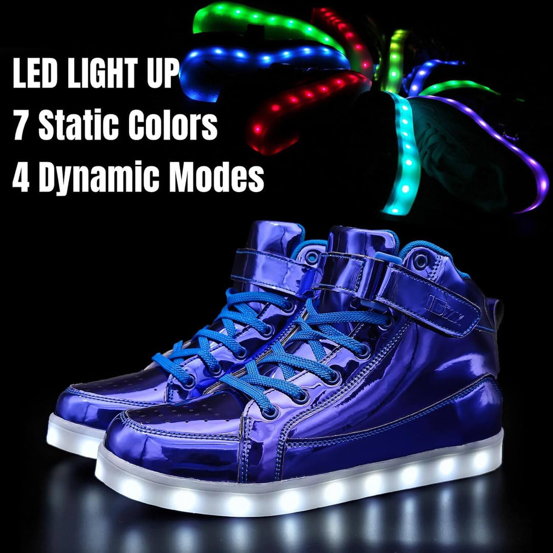 LED-Sneaker mit Akku-Beleuchtung: Modisch & Funktional