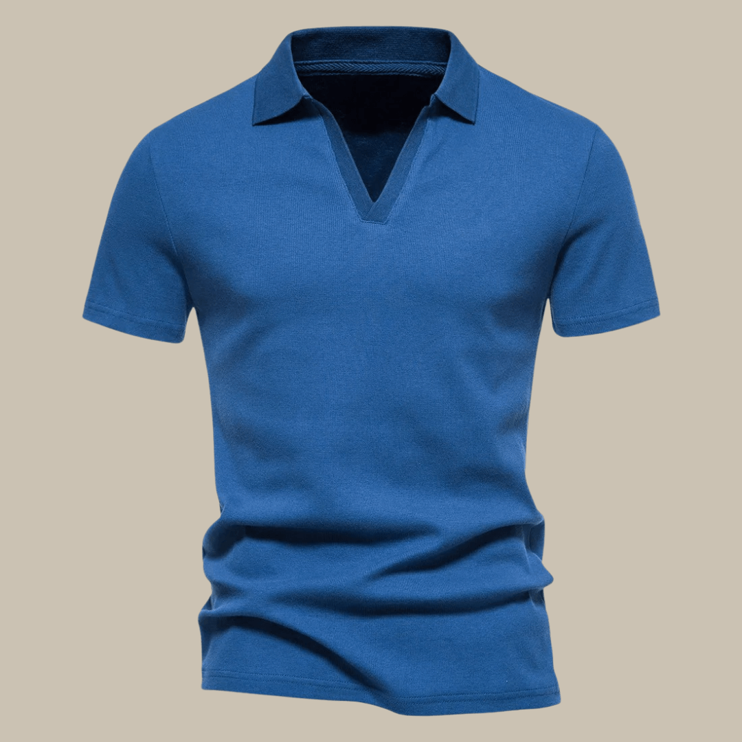 Herren Kurzarm-Polo aus Merino-Qualität