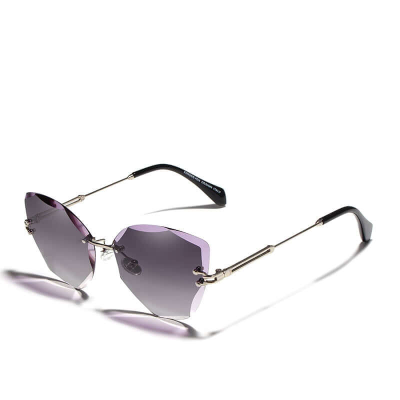 Sonnenbrille - Modernes, Rahmenloses Design