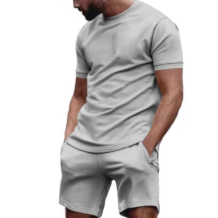 Lässiges T-Shirt & Shorts Set für Herren - Sommer-Outfit