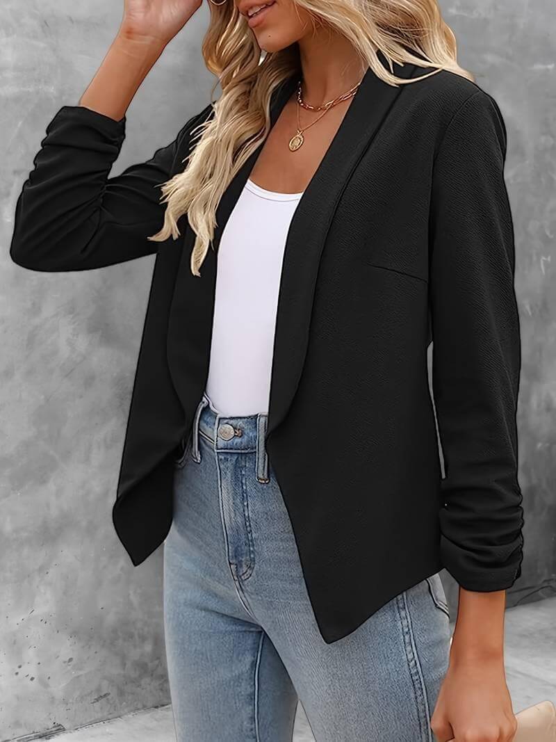 Damen Blazer mit offener Vorderseite