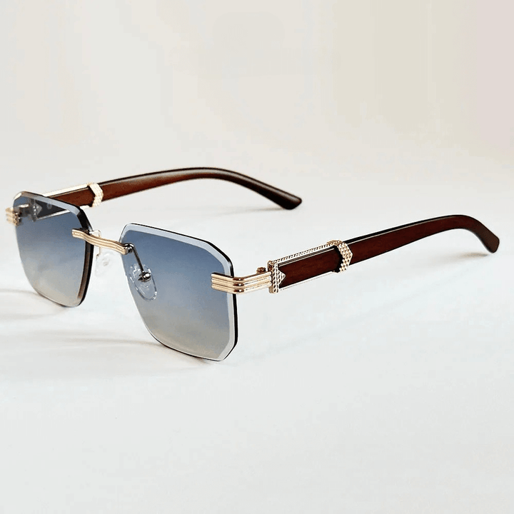 Stylische Sonnenbrille mit UV400-Schutz und Metallrahmen