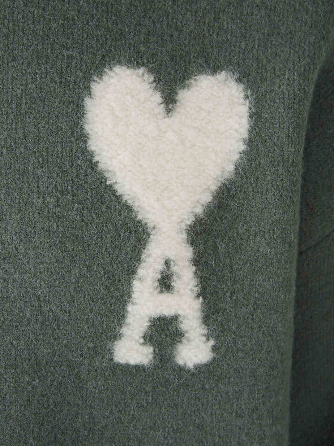 Damen Pullover mit Herz-Druck