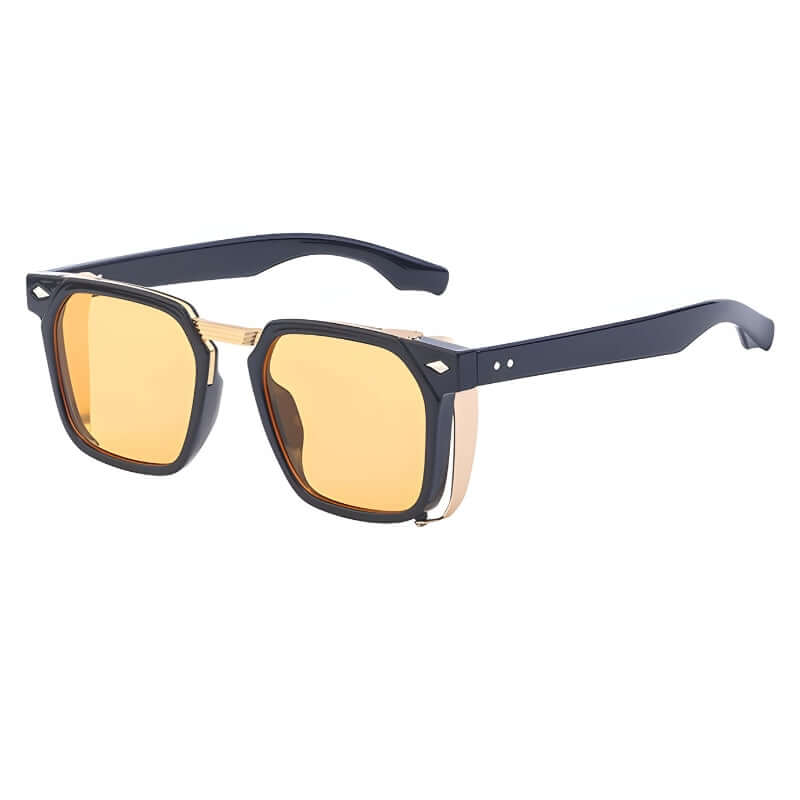 Sonnenbrille mit geometrischem Rahmen - UV400 Schutz