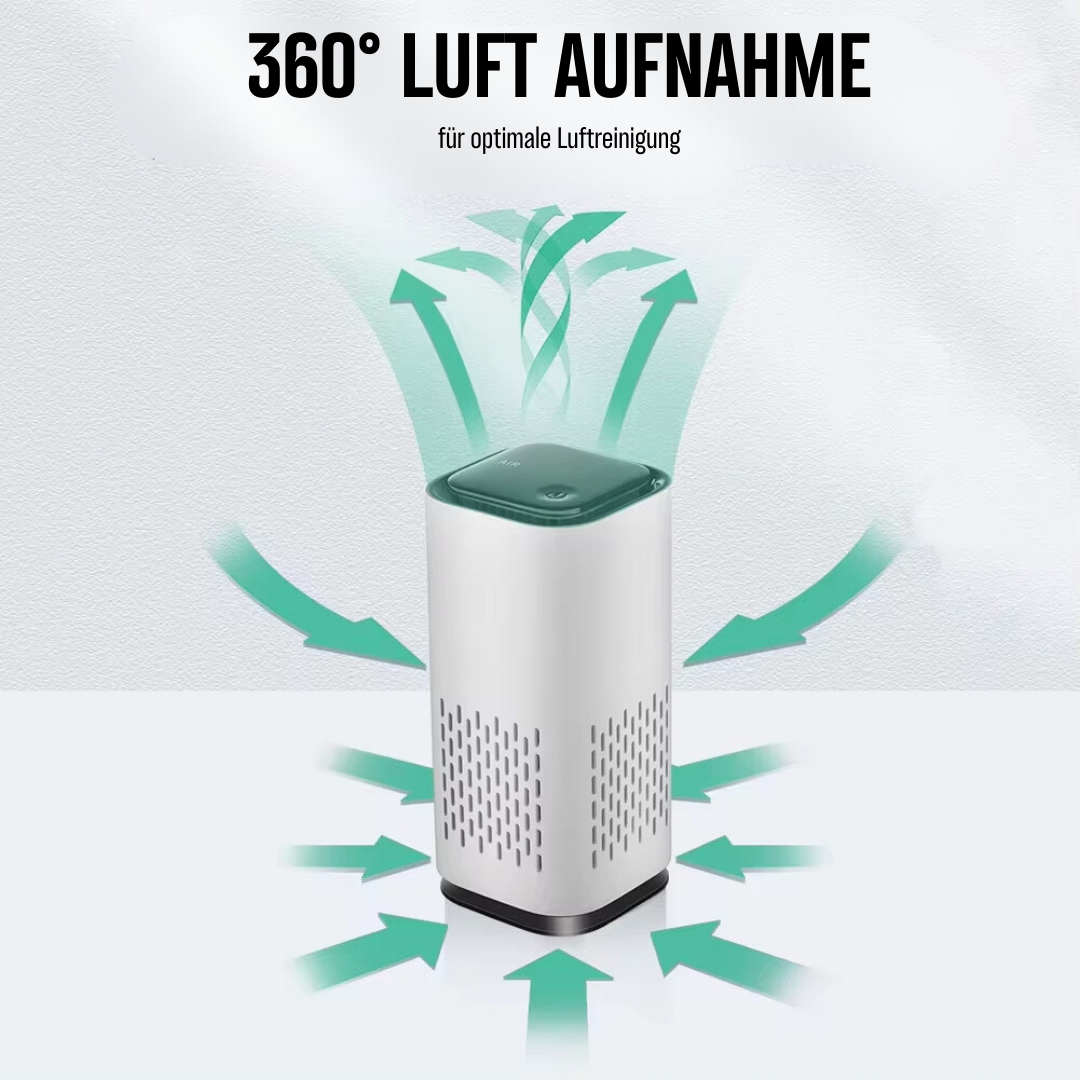 Effektiver Haustier-Lufterfrischer mit True HEPA-Filter, kompakt und leise, ideal zur Geruchsbeseitigung in Haustierhaushalte